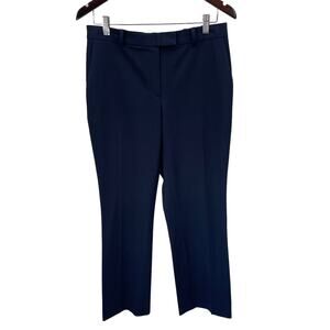 BROOKS BROTHERS Navy Blue Pants Straight Leg Career Office Work Trousers Size 6